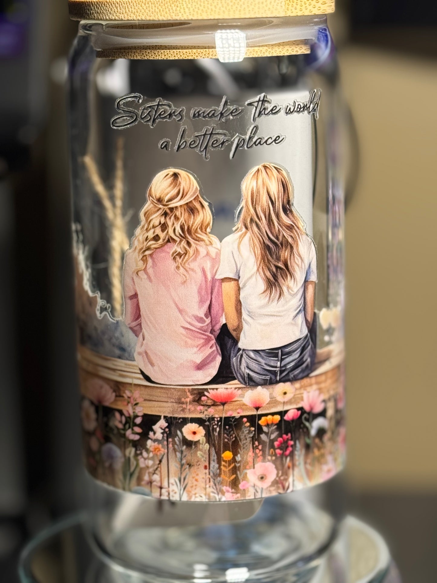 16 oz Glass Cup