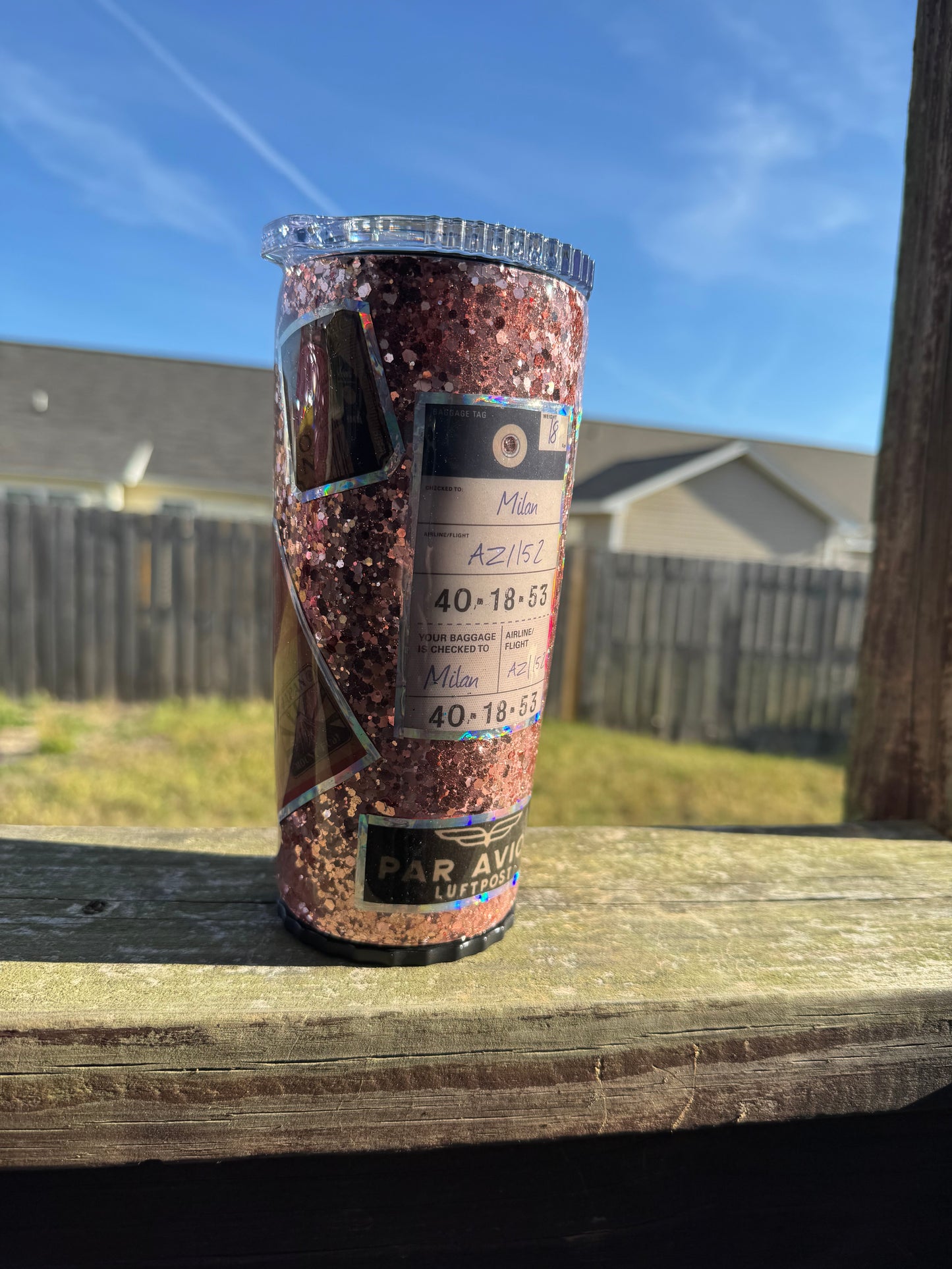 20 oz Strawbler Stainless Steel Cup