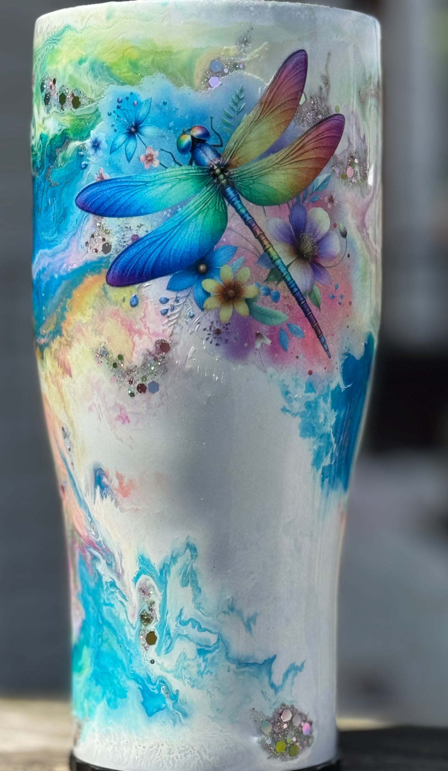 30 oz Strawbler Stainless Steel tumbler