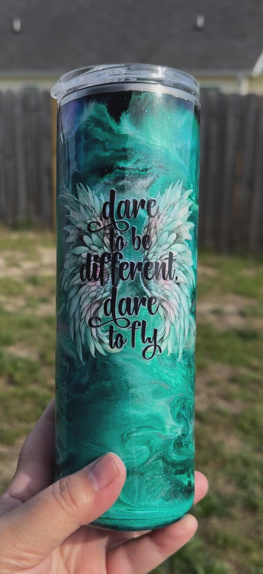 20 oz skinny stainless steel tumbler
